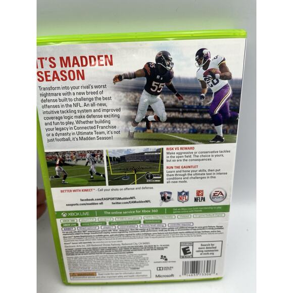 Madden NFL 15 (Microsoft Xbox 360, 2014) W/Insert Tested - Picture 2 of 5